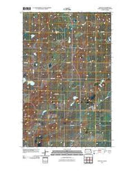 Fortuna North Dakota Historical topographic map, 1:24000 scale, 7.5 X 7.5 Minute, Year 2011