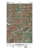 Fortuna North Dakota Historical topographic map, 1:24000 scale, 7.5 X 7.5 Minute, Year 2011