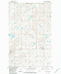 Fortuna North Dakota Historical topographic map, 1:24000 scale, 7.5 X 7.5 Minute, Year 1983