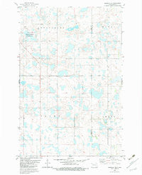 Fredonia NE North Dakota Historical topographic map, 1:24000 scale, 7.5 X 7.5 Minute, Year 1982