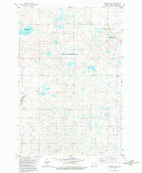 Fredonia NW North Dakota Historical topographic map, 1:24000 scale, 7.5 X 7.5 Minute, Year 1982