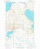 Free Peoples Lake North Dakota Historical topographic map, 1:24000 scale, 7.5 X 7.5 Minute, Year 1951
