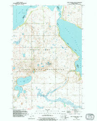 Free Peoples Lake North Dakota Historical topographic map, 1:24000 scale, 7.5 X 7.5 Minute, Year 1994