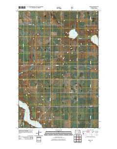 Fried North Dakota Historical topographic map, 1:24000 scale, 7.5 X 7.5 Minute, Year 2011