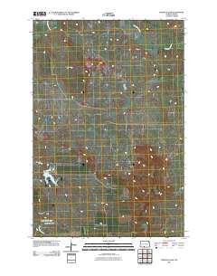 Froelich Dam North Dakota Historical topographic map, 1:24000 scale, 7.5 X 7.5 Minute, Year 2011