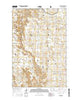 Fryburg North Dakota Current topographic map, 1:24000 scale, 7.5 X 7.5 Minute, Year 2014