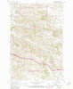 Fryburg NW North Dakota Historical topographic map, 1:24000 scale, 7.5 X 7.5 Minute, Year 1962