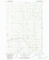 Fullerton North Dakota Historical topographic map, 1:24000 scale, 7.5 X 7.5 Minute, Year 1982