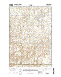 Gackle NE North Dakota Current topographic map, 1:24000 scale, 7.5 X 7.5 Minute, Year 2014