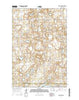 Gackle North North Dakota Current topographic map, 1:24000 scale, 7.5 X 7.5 Minute, Year 2014