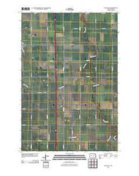 Galchutt North Dakota Historical topographic map, 1:24000 scale, 7.5 X 7.5 Minute, Year 2011