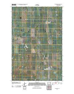 Galesburg North Dakota Historical topographic map, 1:24000 scale, 7.5 X 7.5 Minute, Year 2011