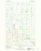 Galesburg North Dakota Historical topographic map, 1:24000 scale, 7.5 X 7.5 Minute, Year 1966