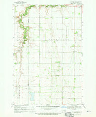 Galesburg North Dakota Historical topographic map, 1:24000 scale, 7.5 X 7.5 Minute, Year 1968
