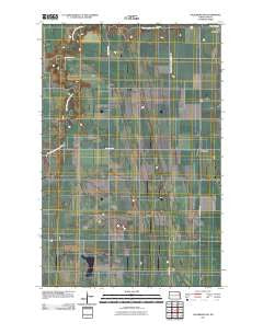 Galesburg NW North Dakota Historical topographic map, 1:24000 scale, 7.5 X 7.5 Minute, Year 2011