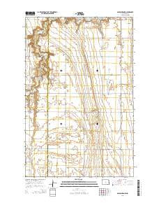Galesburg NW North Dakota Current topographic map, 1:24000 scale, 7.5 X 7.5 Minute, Year 2014