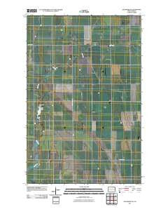 Galesburg SE North Dakota Historical topographic map, 1:24000 scale, 7.5 X 7.5 Minute, Year 2011