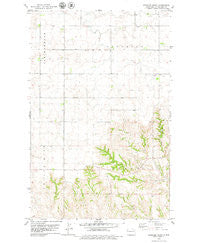 Gamache Creek North Dakota Historical topographic map, 1:24000 scale, 7.5 X 7.5 Minute, Year 1978