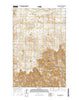 Gamache Creek North Dakota Current topographic map, 1:24000 scale, 7.5 X 7.5 Minute, Year 2014
