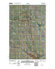 Gardar North Dakota Historical topographic map, 1:24000 scale, 7.5 X 7.5 Minute, Year 2011