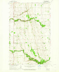 Gardar North Dakota Historical topographic map, 1:24000 scale, 7.5 X 7.5 Minute, Year 1963