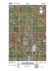Garrison North Dakota Historical topographic map, 1:24000 scale, 7.5 X 7.5 Minute, Year 2011
