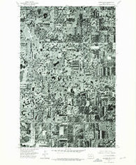 Garrison NE North Dakota Historical topographic map, 1:24000 scale, 7.5 X 7.5 Minute, Year 1974