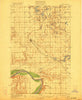Garrison North Dakota Historical topographic map, 1:62500 scale, 15 X 15 Minute, Year 1922