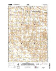 Gascoyne North Dakota Current topographic map, 1:24000 scale, 7.5 X 7.5 Minute, Year 2014