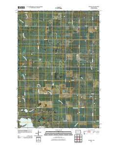 Geneseo North Dakota Historical topographic map, 1:24000 scale, 7.5 X 7.5 Minute, Year 2011