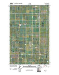 Gilby North Dakota Historical topographic map, 1:24000 scale, 7.5 X 7.5 Minute, Year 2011