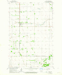 Gilby North Dakota Historical topographic map, 1:24000 scale, 7.5 X 7.5 Minute, Year 1963