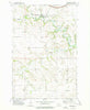 Gladstone North Dakota Historical topographic map, 1:24000 scale, 7.5 X 7.5 Minute, Year 1973