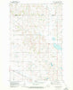 Glen Ullin NW North Dakota Historical topographic map, 1:24000 scale, 7.5 X 7.5 Minute, Year 1970