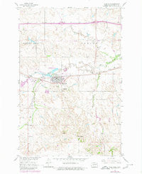 Glen Ullin North Dakota Historical topographic map, 1:24000 scale, 7.5 X 7.5 Minute, Year 1960