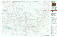 Glen Ullin North Dakota Historical topographic map, 1:100000 scale, 30 X 60 Minute, Year 1980