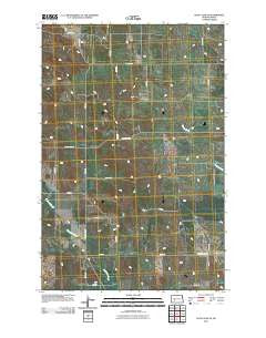 Glen Ullin NE North Dakota Historical topographic map, 1:24000 scale, 7.5 X 7.5 Minute, Year 2011
