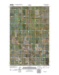 Glenburn North Dakota Historical topographic map, 1:24000 scale, 7.5 X 7.5 Minute, Year 2011