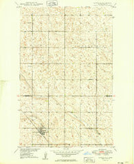 Glenburn North Dakota Historical topographic map, 1:24000 scale, 7.5 X 7.5 Minute, Year 1949
