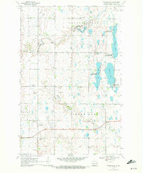 Golden Lake North Dakota Historical topographic map, 1:24000 scale, 7.5 X 7.5 Minute, Year 1970