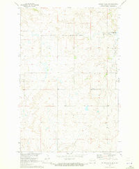 Golden Valley NE North Dakota Historical topographic map, 1:24000 scale, 7.5 X 7.5 Minute, Year 1970
