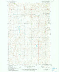 Golden Valley NE North Dakota Historical topographic map, 1:24000 scale, 7.5 X 7.5 Minute, Year 1970