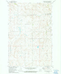 Golden Valley NE North Dakota Historical topographic map, 1:24000 scale, 7.5 X 7.5 Minute, Year 1970