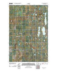 Golden Lake North Dakota Historical topographic map, 1:24000 scale, 7.5 X 7.5 Minute, Year 2011