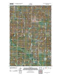 Golden Valley NW North Dakota Historical topographic map, 1:24000 scale, 7.5 X 7.5 Minute, Year 2011