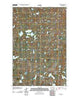 Goldwin North Dakota Historical topographic map, 1:24000 scale, 7.5 X 7.5 Minute, Year 2011