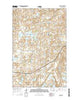 Goldwin North Dakota Current topographic map, 1:24000 scale, 7.5 X 7.5 Minute, Year 2014
