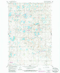 Goldwin SE North Dakota Historical topographic map, 1:24000 scale, 7.5 X 7.5 Minute, Year 1958