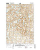 Goldwin SE North Dakota Current topographic map, 1:24000 scale, 7.5 X 7.5 Minute, Year 2014