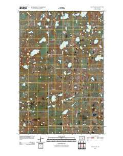 Goldwin SW North Dakota Historical topographic map, 1:24000 scale, 7.5 X 7.5 Minute, Year 2011
